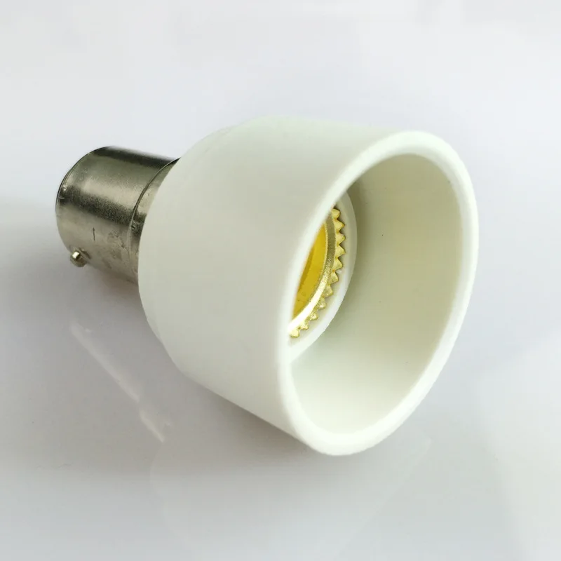 NEW B15 Male to E14 Female Lamp Bulb Socket Light Extender Adaptor Converter Holder Drop Ship Support