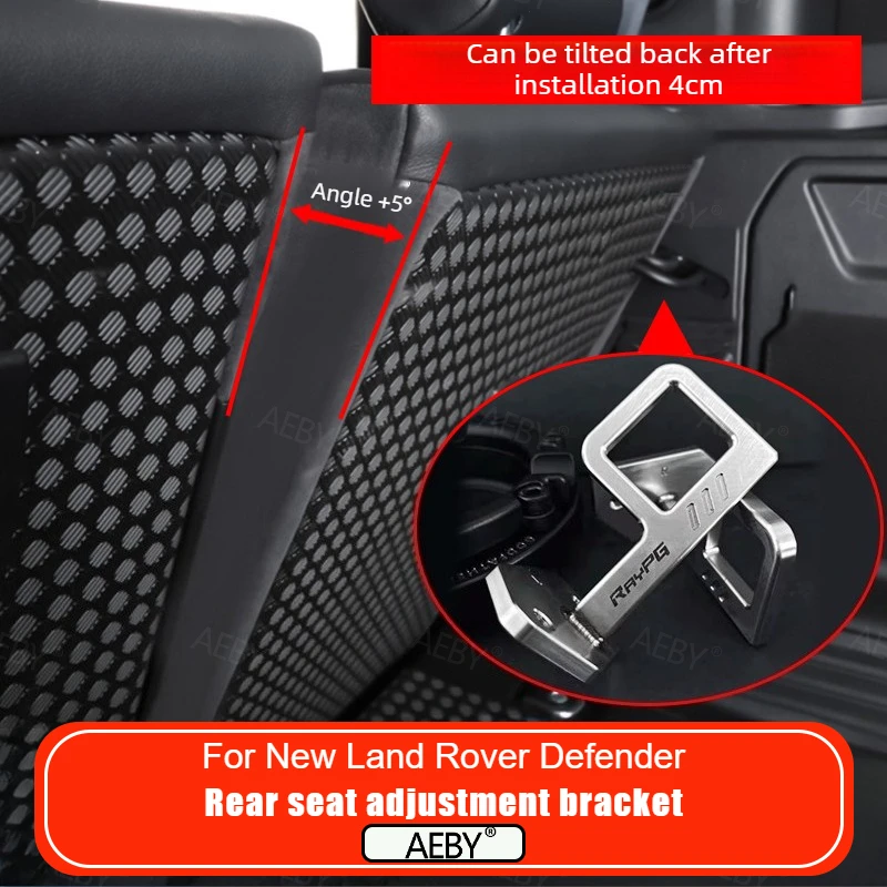 For New Land Rover Defender 110 2020-2026 Rear seat back adjustment bracket lock tilt bracket,Backrest angle adjustment
