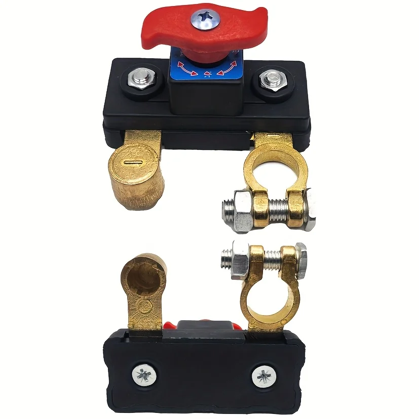 Batterie-Trennschalter Auto Manuell Automatisch Schutzschalter Leckschutz Universal 12V/24V Autozubehör Stromunterbrecher Auto, Batterieschutzschalter, universelles Autozubehör, elektrische Sicherheitssysteme, automati – Detail 8