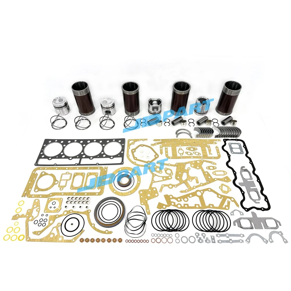 3304 Cylinder Liner Kit With Gasket Set Bearing For Caterpillar Engine Parts