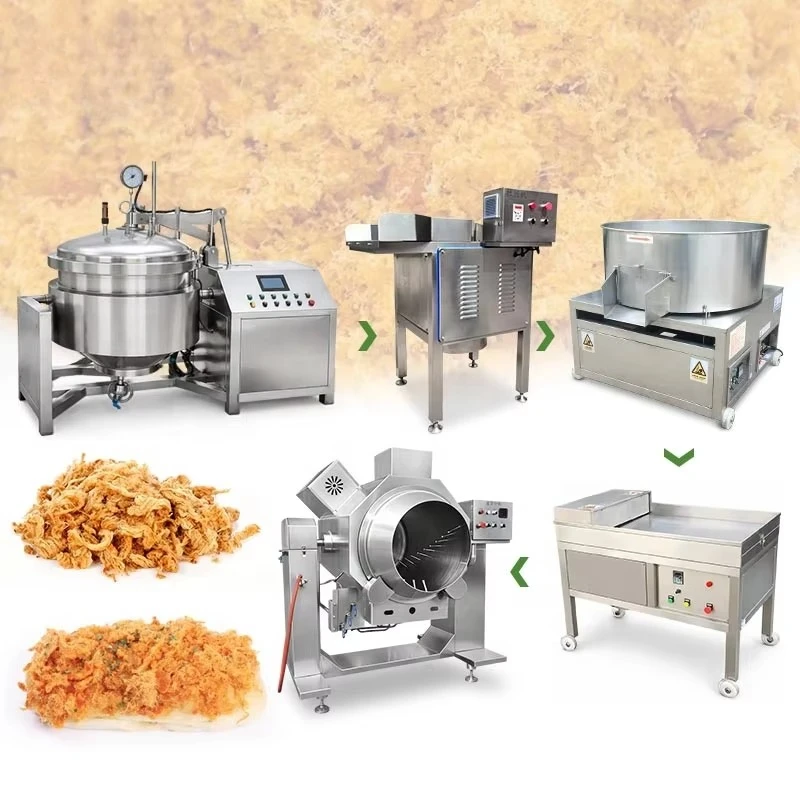 Meat-Floss-Machine Electric Dried Fish Pork Meat Dryer Maker Wire Drawing Beef Floss Machine Customize
