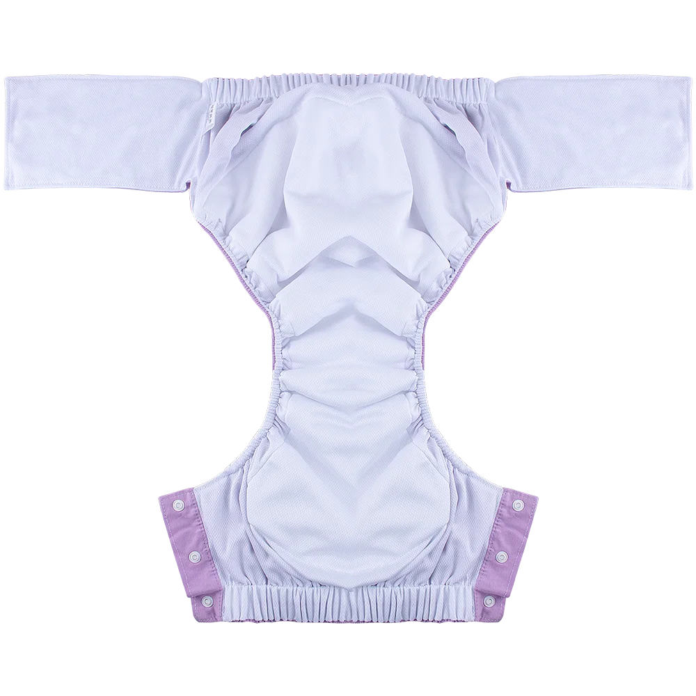 1Pc 코튼 컴포트 성인 기저귀 바지 환자, 노인 남성 및 여성 요실금 바지를위한 대형 빨 수있는 천 기저귀