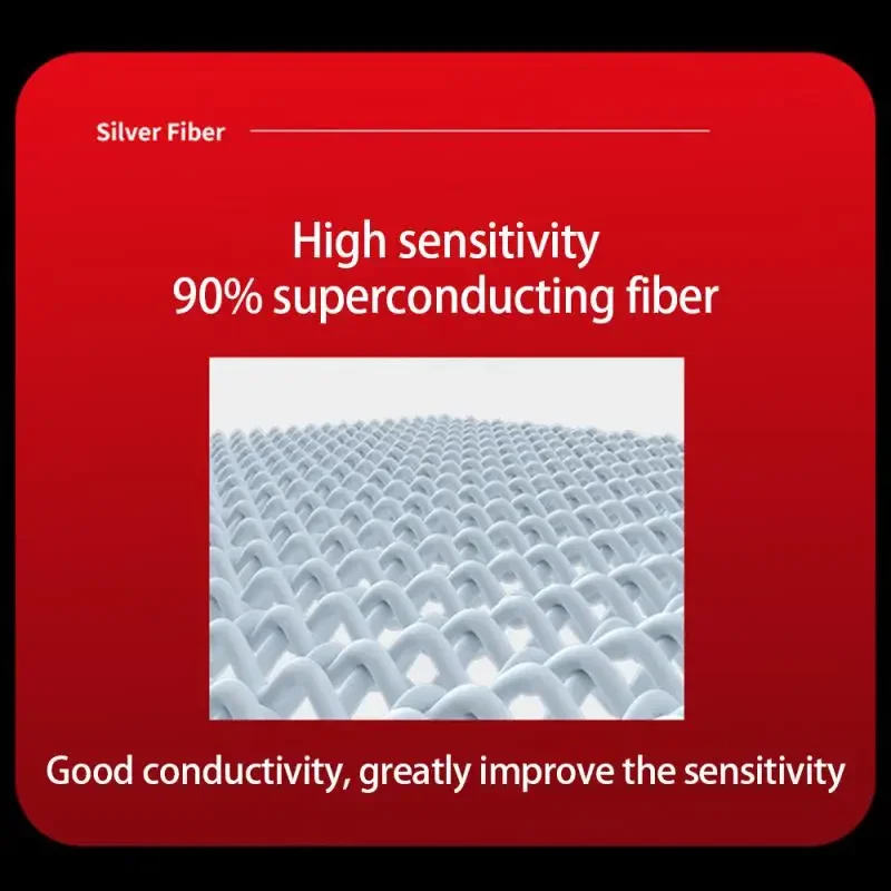 1pcs Gaming Finger Sleeve Breathable Fingertips For PUBG Mobile Games Sweatproof Anti-slip Fingertip Cover