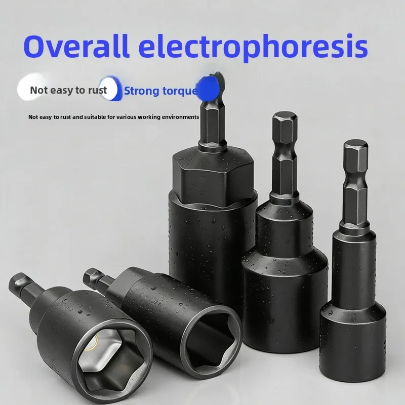 80Pcs Magnetic Impact Screwdriver Bit Socket Set, Repair Tool Kit for Wrench, Auto Motorcycle Machinery Marine Maintenance