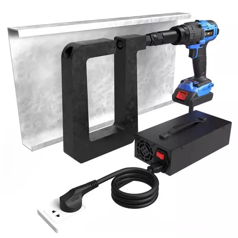 

Purlin puncher, handheld high-power Z-steel punching knife C-shaped steel hole opener, full set of automatic