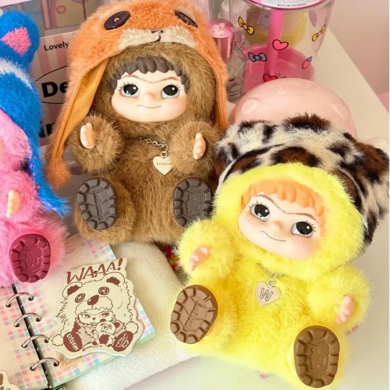 

In Stock Wakuku Fuzzy Trendy Fun Party Blind Box Cute Wakuku Figure Mystery Box Cute Bag Pendant Doll Surprise Bag Gift Toy