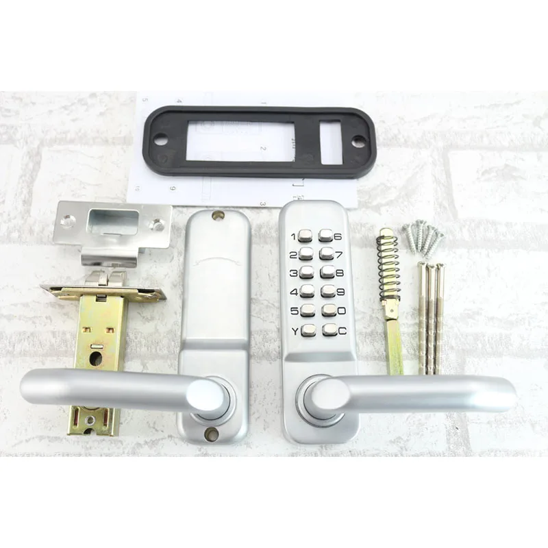 LACHCO Mechanical Door Locks Keyless Digital Machinery Code Keypad Password Entry Door Lock  L17001BS