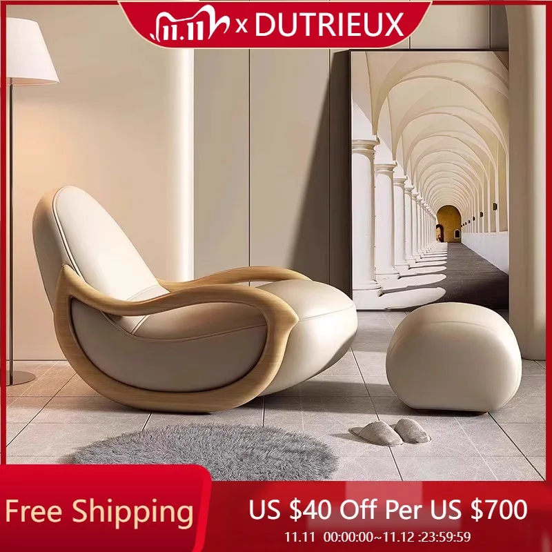 

Кресла-качалки для отдыха, гостиная, ожидание отеля, универсальные безопасные стулья для гостиной большого размера, красивая мебель в китайском стиле Fauteuil