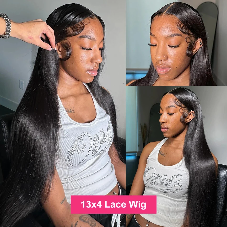 200% العظام مستقيم 13x4 Hd الدانتيل شعر مستعار أمامي شفاف 360 كامل الدانتيل الباروكة الأمامية شعر الإنسان قبل قطعها غلويليس شعر مستعار للنساء