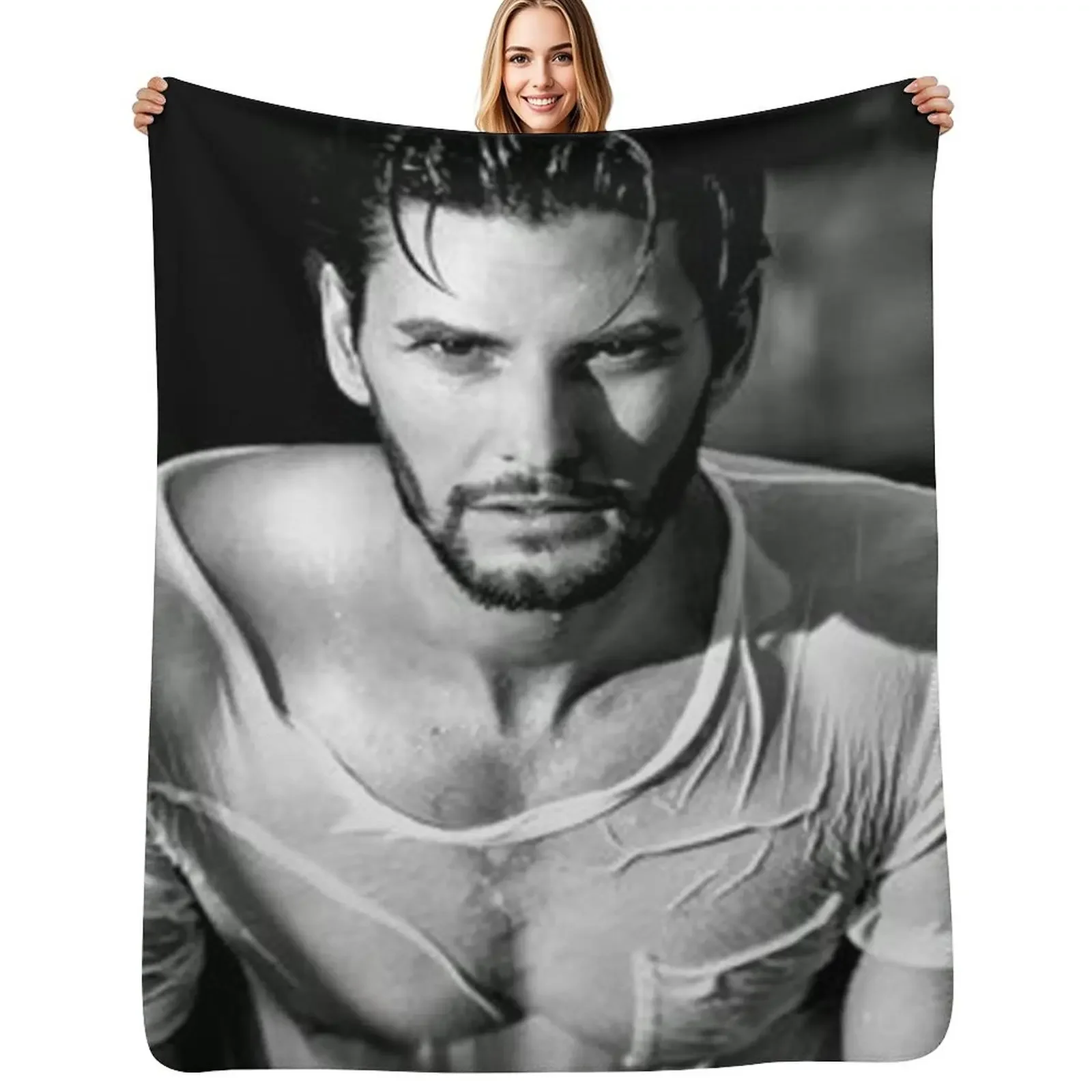 

WHITE SHIRT BARNES Throw Blanket blankets ands Blankets For Bed Furry Blanket