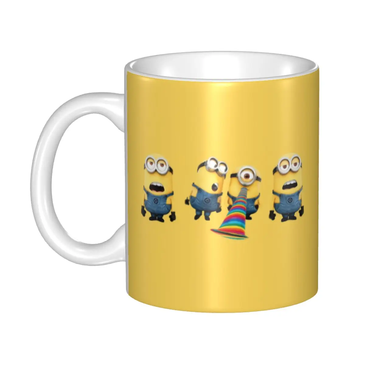 

DIY Animated Comedy Movies Minions Ceramic Mug Personalized Coffee Cup Creative Gift