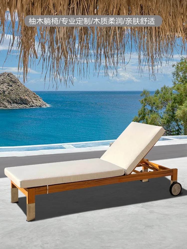 Resort seaside leisure beach chair