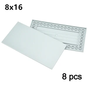 بلاط كتل البناء MOC ، طوب مسطح الشكل ، ألعاب تعليمية ، DIY ، 10202 ، 1751 ، 4 × 4 ، 6 × 6 ، 8 × 8 ، 8 × 16 ، 7 × 7 أفضل 6 طوب طيني صغير مبيعا - رقم 5