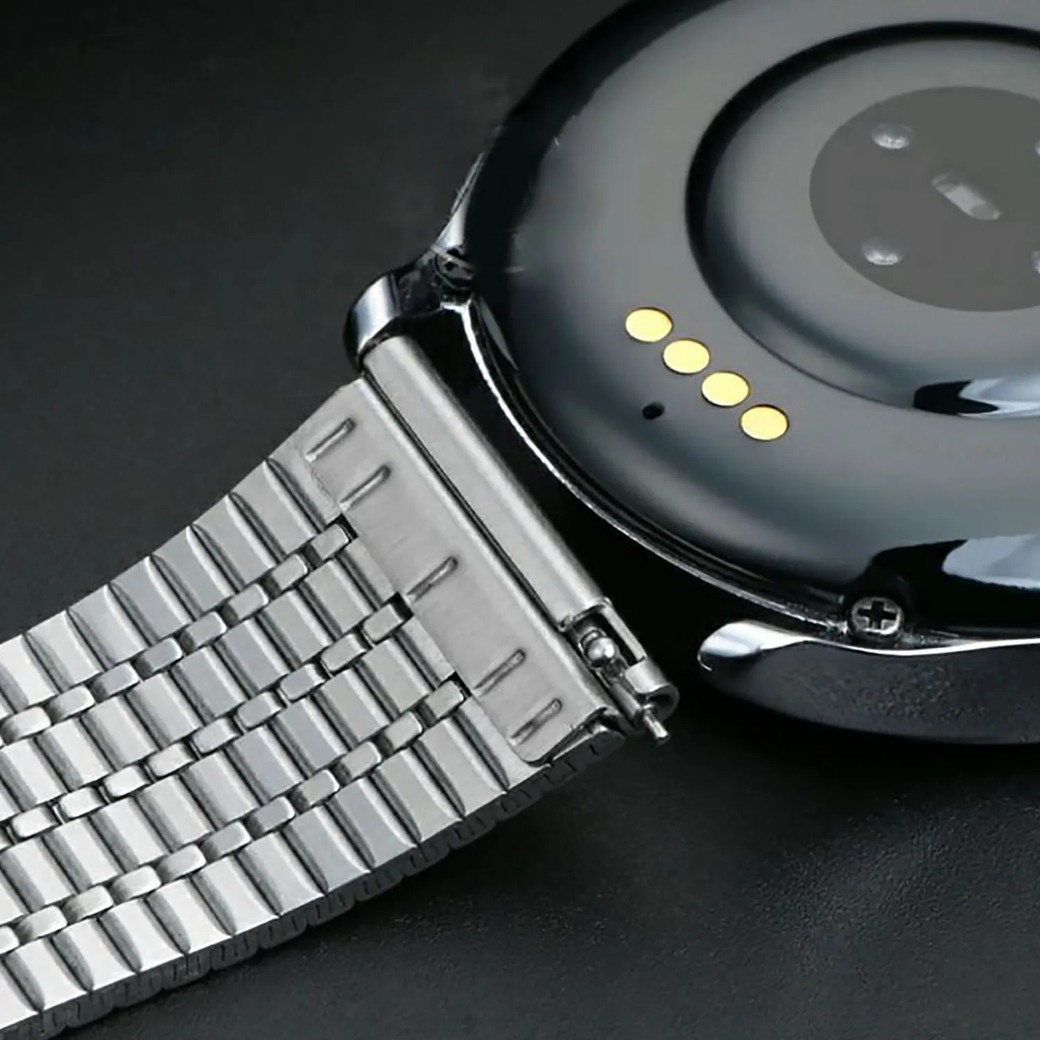 20mm Strap For Samsung Galaxy Watch 3 4 5 6 45mm 40 44mm Classic 43mm 47mm 22mm Band Huawei GT 3 2 46mm Stainless Steel Bracelet