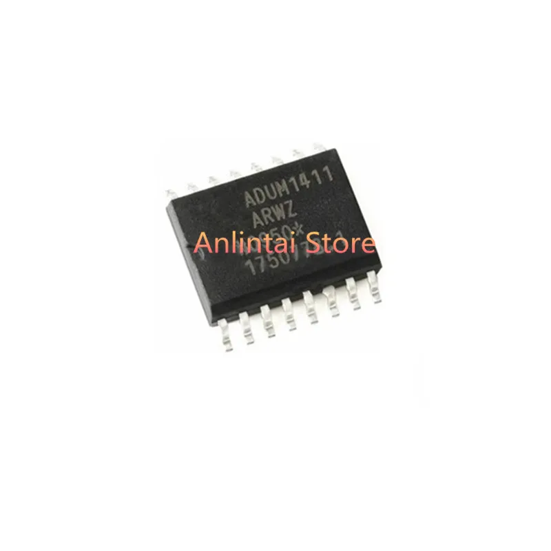 

10PCS ADUM1411ARWZ ADUM1411 SOP16 Digital Isolator CMOS 4-CH 1Mbps 16-Pin SOIC W