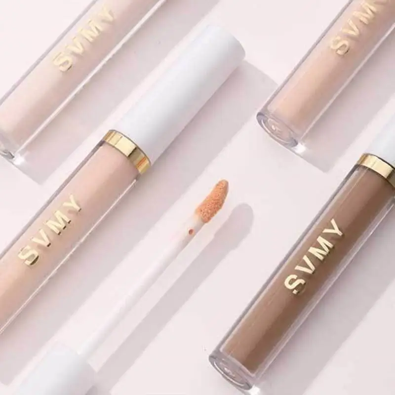 Flüssiger Concealer hoch bedeckende feuchtigkeit spendende Öl kontroll grundierung unsichtbare Poren dunkle Kreise Sommersprossen gesichts kontur Make-up-Tool