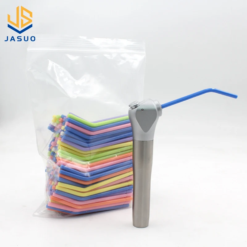 

250Pcs Dental Disposable Air-Water Syringe Tips High Quality Plastic Disposable Nozzles Tips 3 Way Syringe For Dental Unit Chair