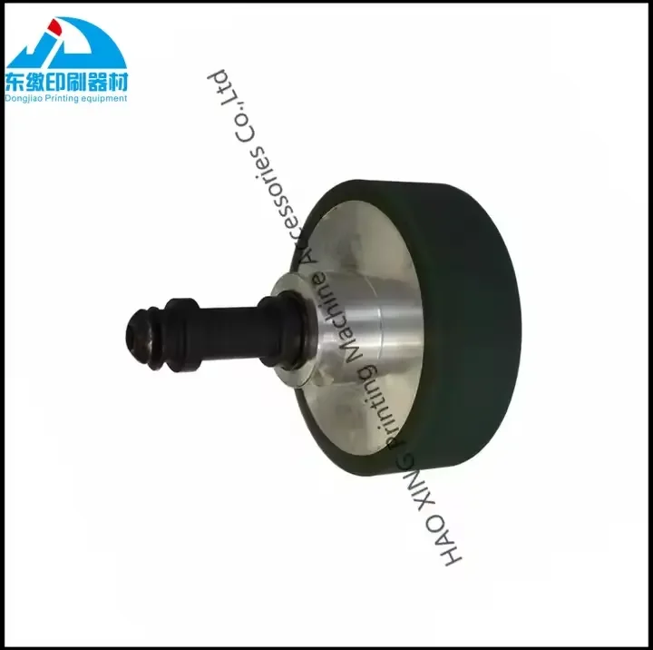 Pièces de machines d'impression de meilleure qualité, roue à rouleaux en caoutchouc pour Machine d'impression Offset KBA, roue en caoutchouc, diamètre extérieur 60mm
