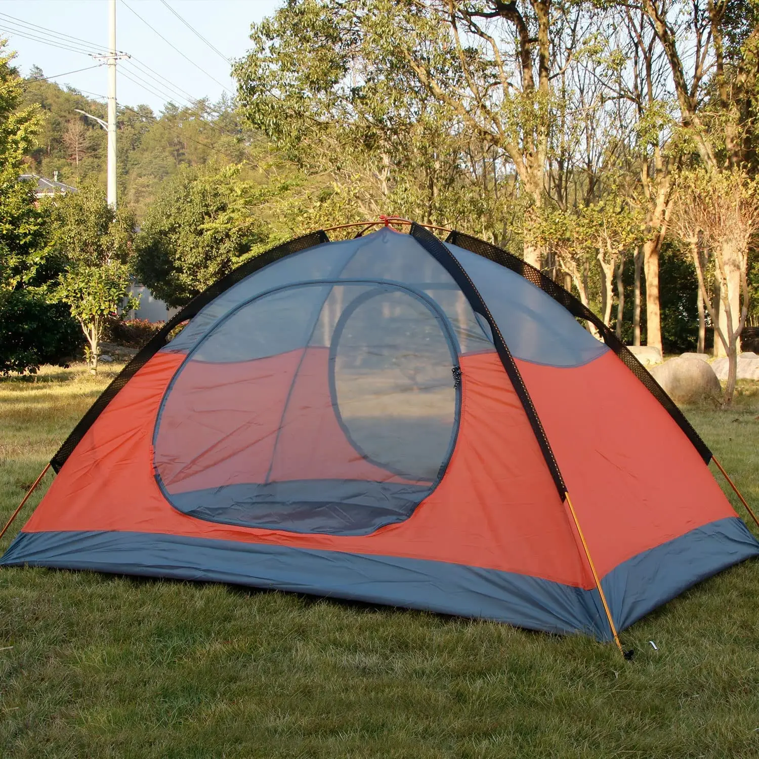 Portable Hiking Camping tents outdoor Sundome beach tent two person tent waterproof