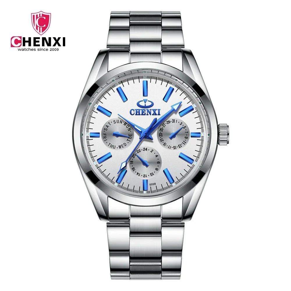 Chenxi 006B Hot Selling Men\'s Quartz Couple Sports Watch Clock Women Watches Man Relogios Feminino  Mens Watches