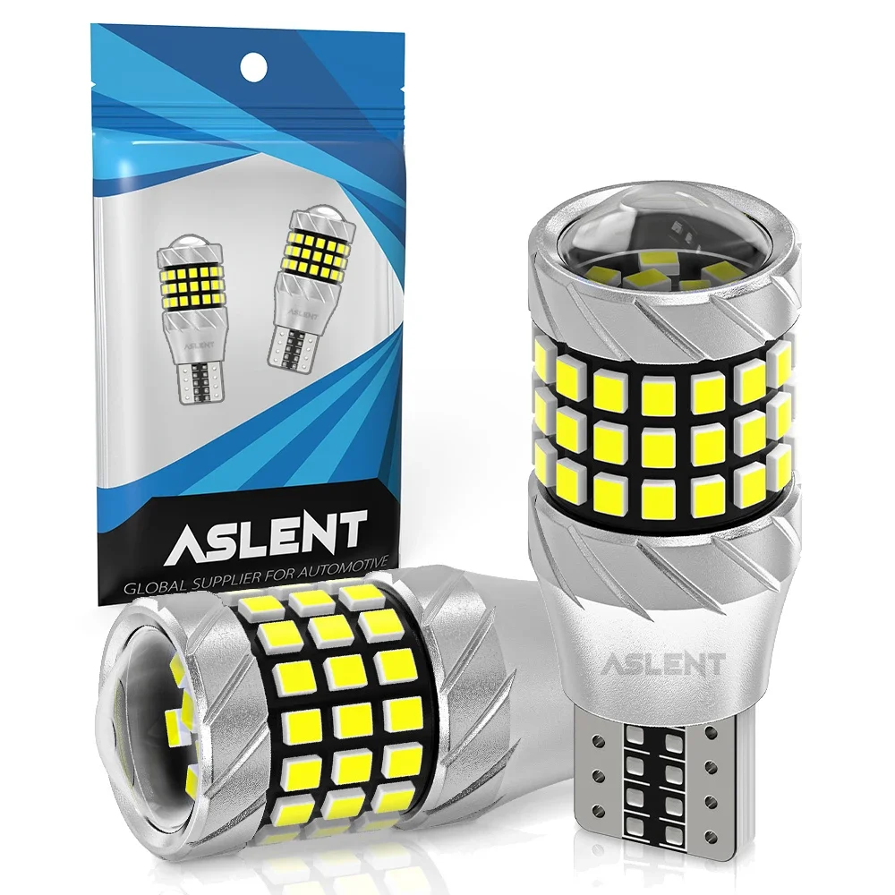 

2pcs Upgrade W16W 921 LED Bulb Reverse Lights 912 T15 Back Up Light CANBUS Error Free 906 Reversing Bulb 904 916 White Amber