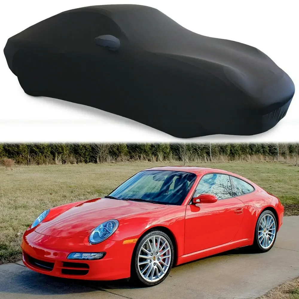 

New Customized Velvet Full Car Body Cover Dust-proof Protection Cover Indoor Stretch Customized Car Cover For-Porsche Model