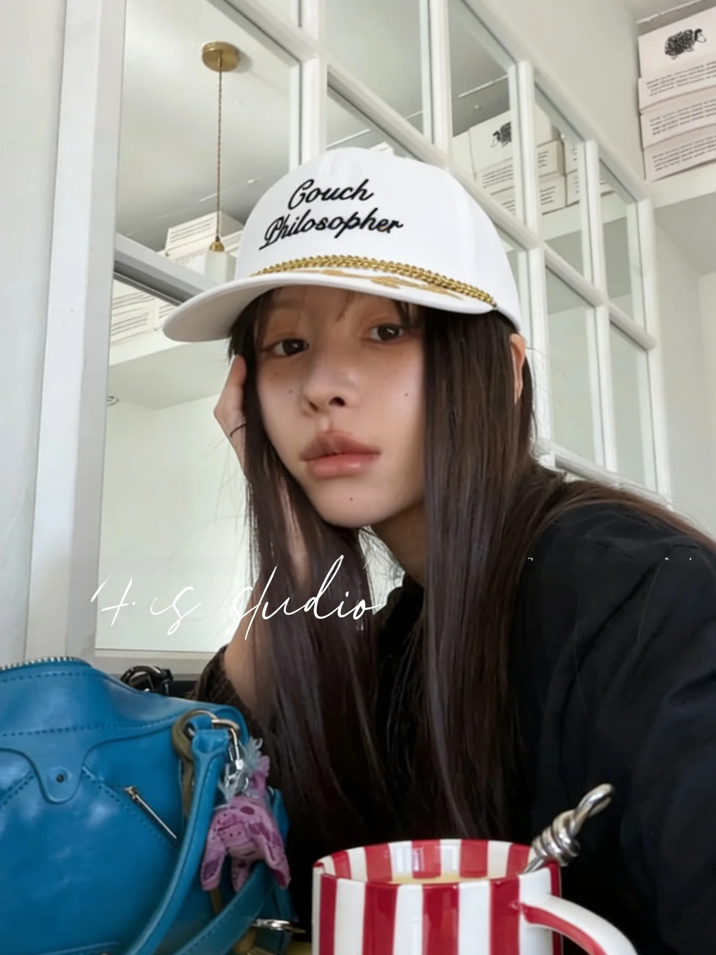

Korean Style Embroidered Flat Brim Baseball Cap Unisex Spring Summer New Sun Protection Duckbill Hat Face Slimming Versatile