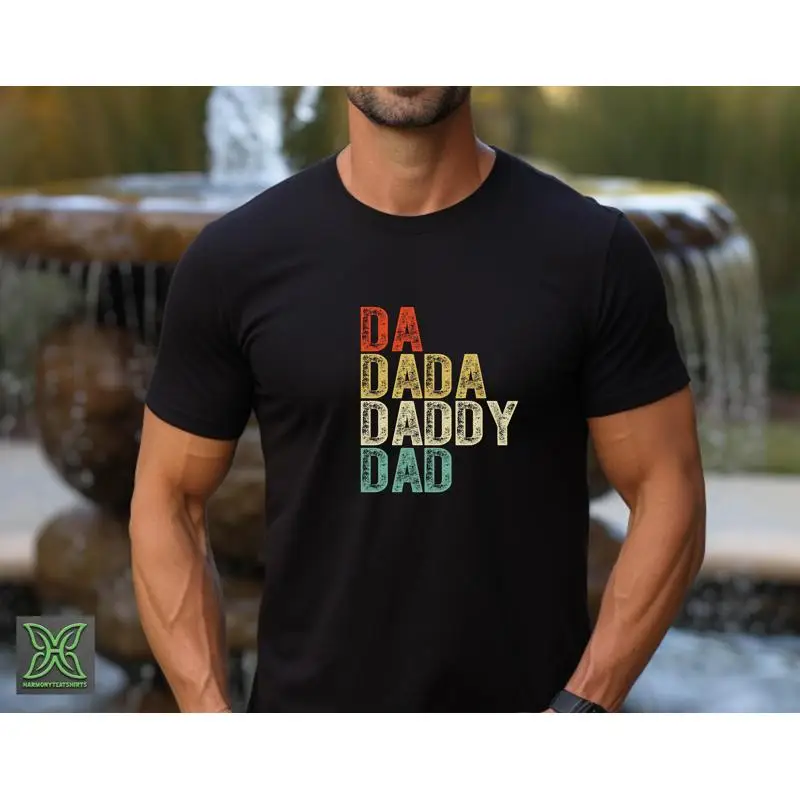 

Футболка Da Dada Daddy Dad с забавными идеями на день отца, саркастическая, первая из нового мальчика