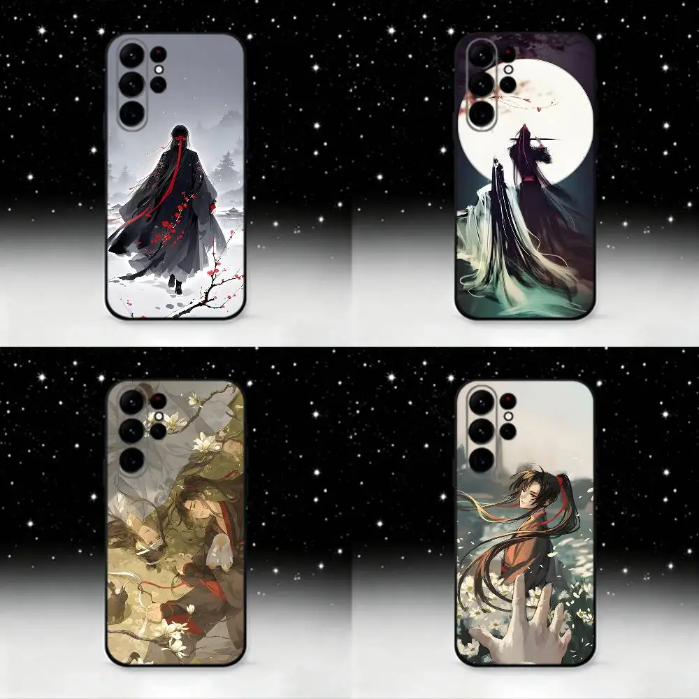 

Grandmaster D-Demonic Cultivation Phone Case For SamsungS25,S24Ultra,S20,S30 plus,S22 plus,S23,S30 Ultra 5G Silicone Black Shell