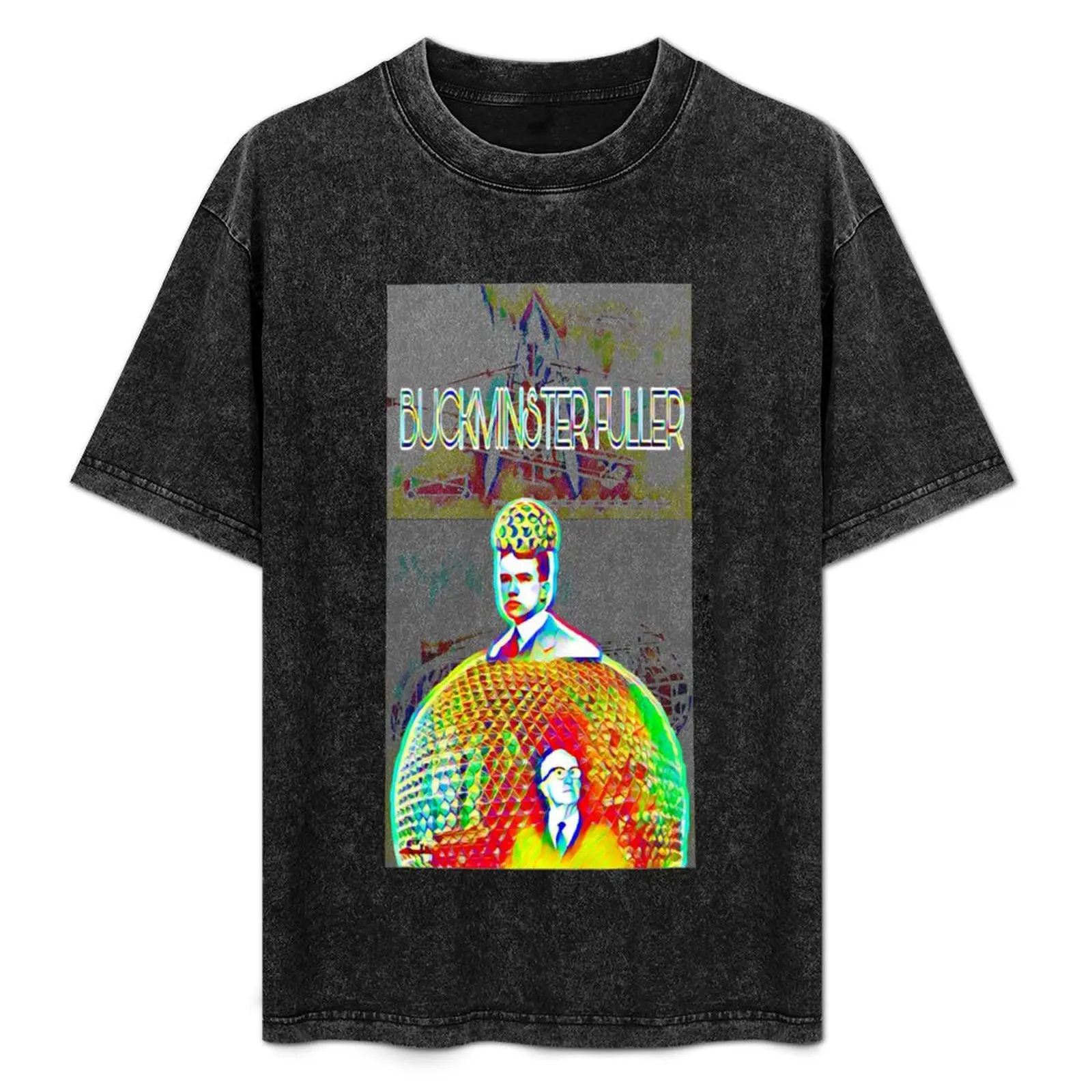 BUCKMINSTER FULLER T-Shirt Anime T-Shirt Bluse schwere T-Shirts für Männer