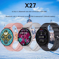 DT Watch Ultra 37mm HD screen 64MB Memory Local Music Bluetooth Call Compass 3D Menu Bluetooth Smart Watch IP68 Waterproof