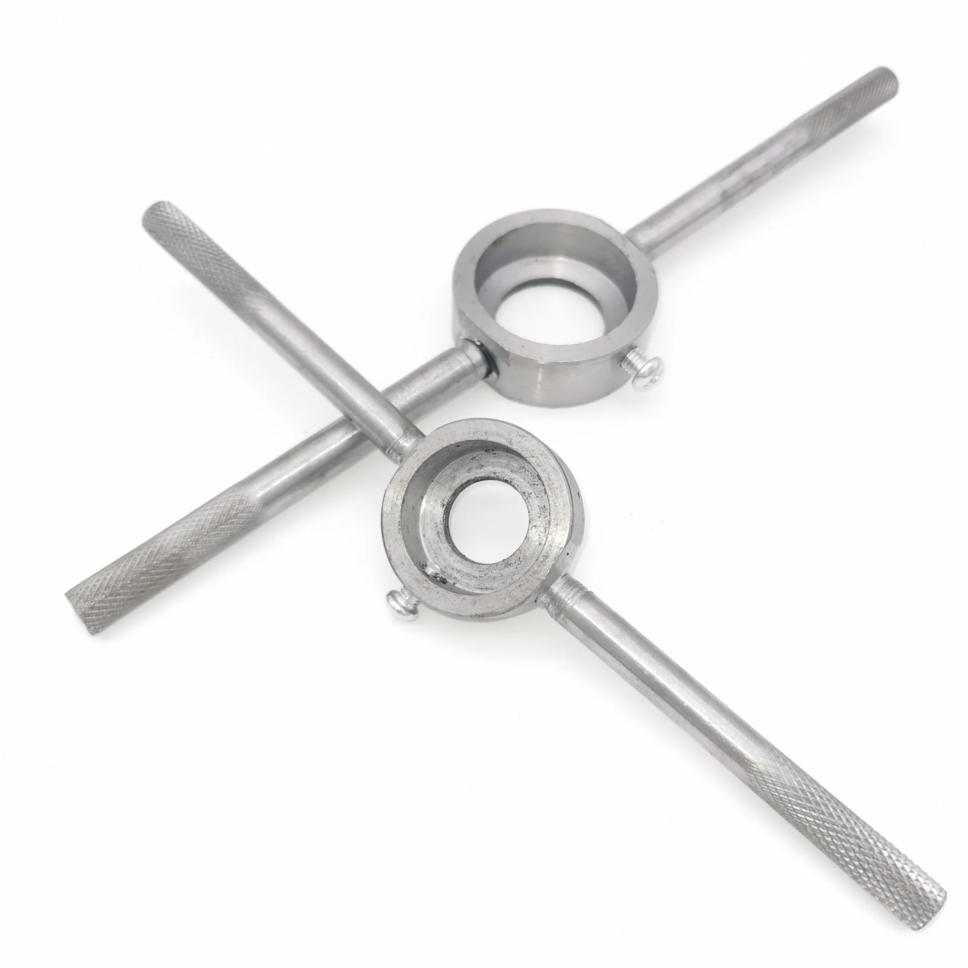 20-38mm ID Round Die Stock Handle Wrench For Round Die Adjustable Die Holder Hand Tools Power Tools Accessories