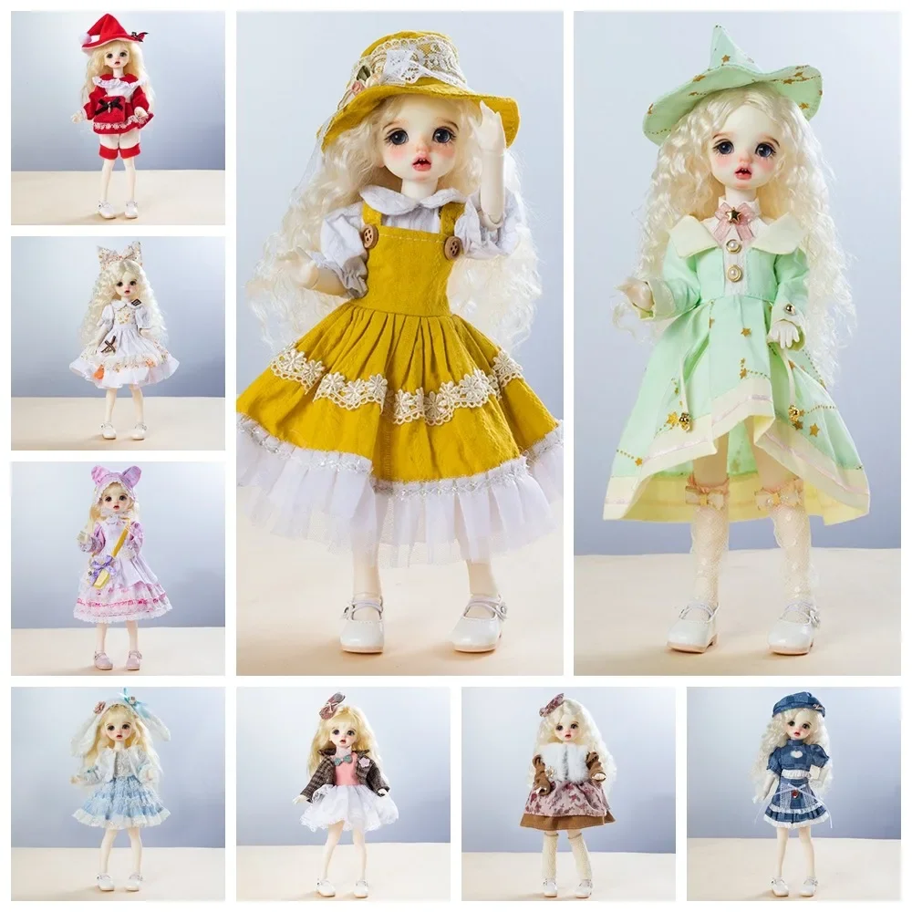 

Fashion 30cm Doll in Costume Cloth Accessories Sweet 30cm Doll Dress Set NO Doll Colorful 30cm Doll Dress Clothes Bjd Doll