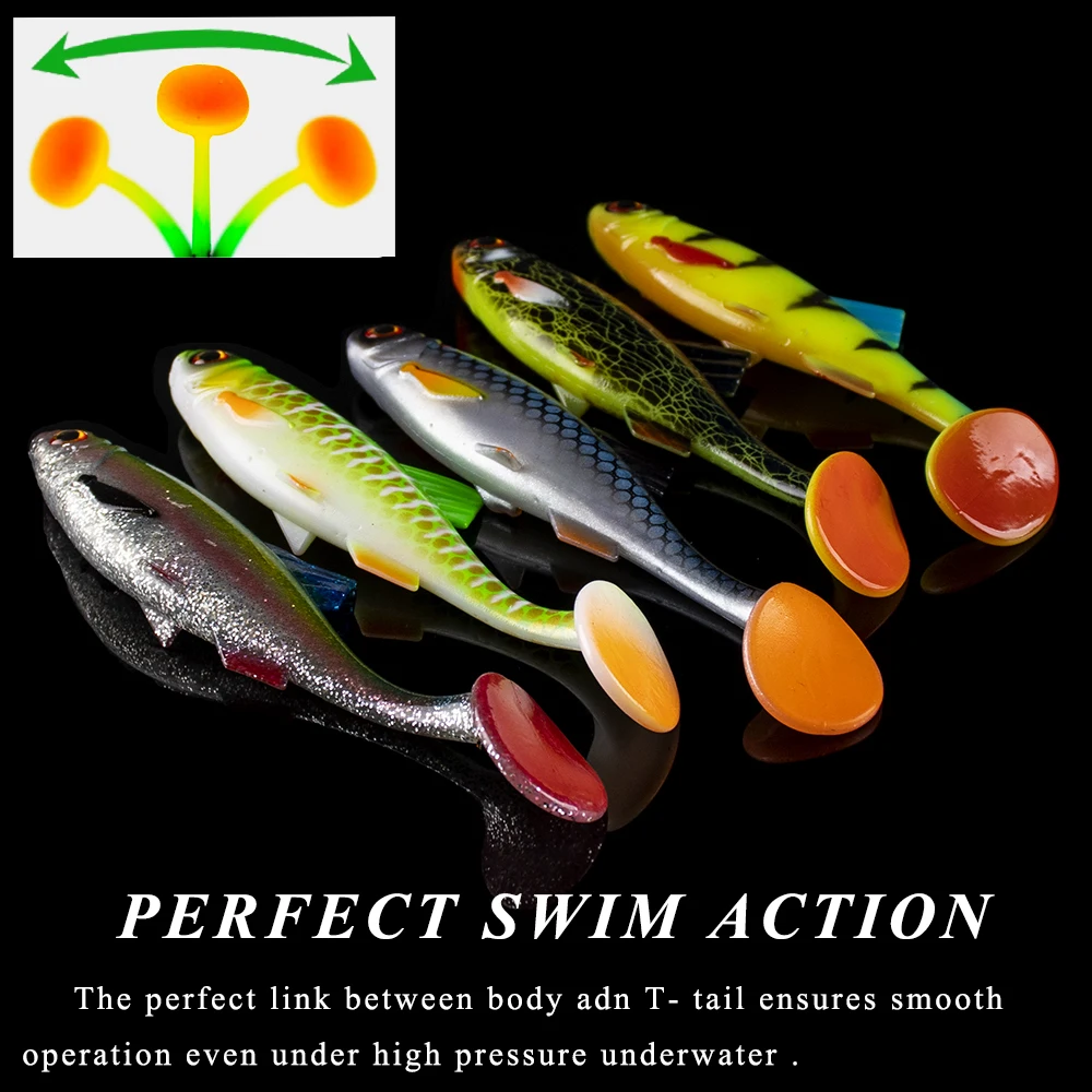 Chan's Huang 1PCS Soft Shad Worm Bass Swimbait 15CM 25.5G Sinking Silicone Worm Wobblers Pike Zander Predator Fishing Soft lure