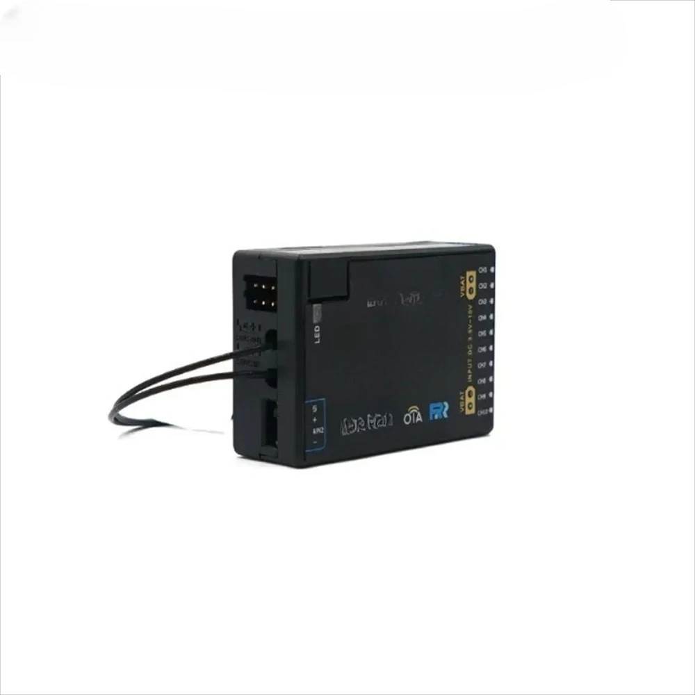 10CH Gyro Stabilized Receiver 3-Axis Gyro & Accelerometer Dual Antenna SBUS OTA
