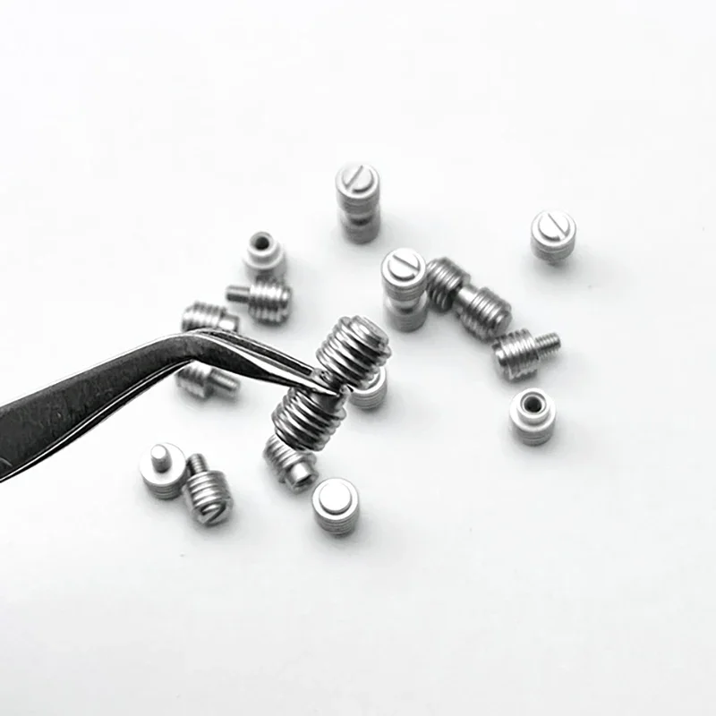 2pieces 416 Stainless Steel Push Knife Screws for DIY Folding Knife Quick Opening Screw Fastening Nut