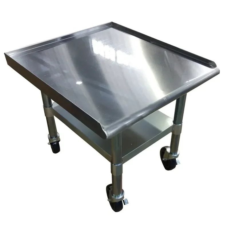 Stainless Steel Equipment Bracket  Removable Bench Caster Flame Retardant Coating Heavy Duty