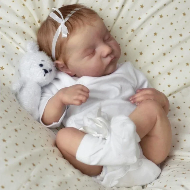 

48cm Levi Reborn Baby Dolls Newborn Full Body Silicoen with 3D Skin Multiple Layers Painting with Visible Veins Soft Touch Doll