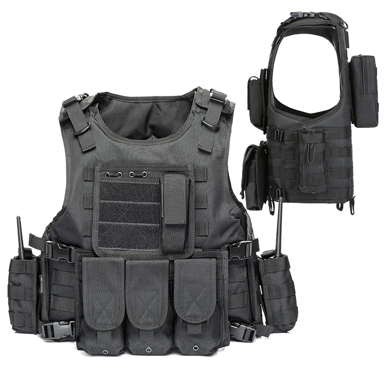 

Tactical snap vest Men's outdoor hunting equipment Military CS air gun paintball protective clothing Modular safety vest