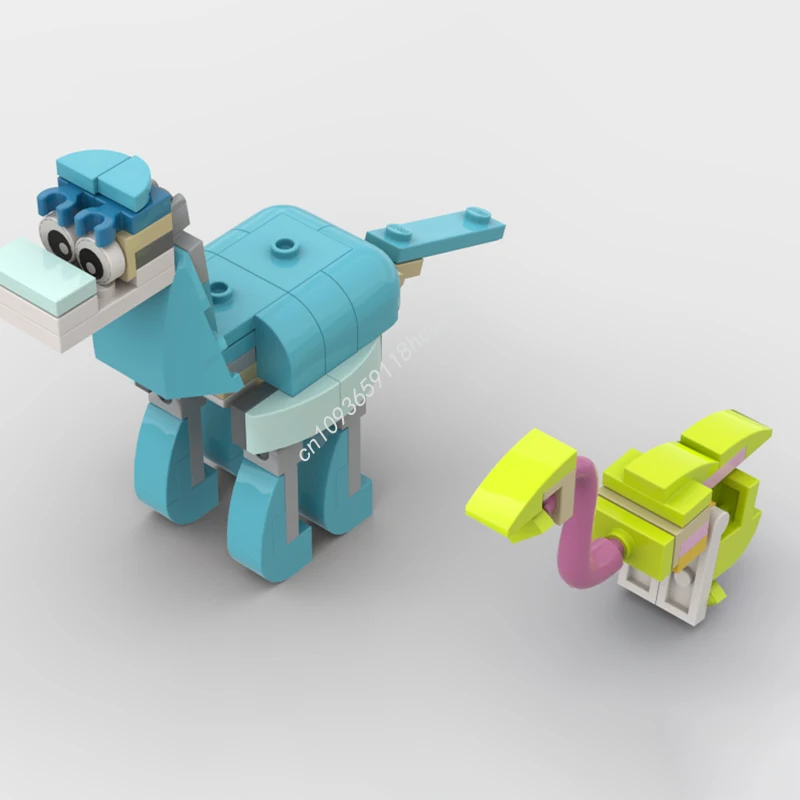 

78pcs MOC Dinosaurs Building Blocks Constructing Plastic Educational Creative Learning Hands-on Christmas toy Gift