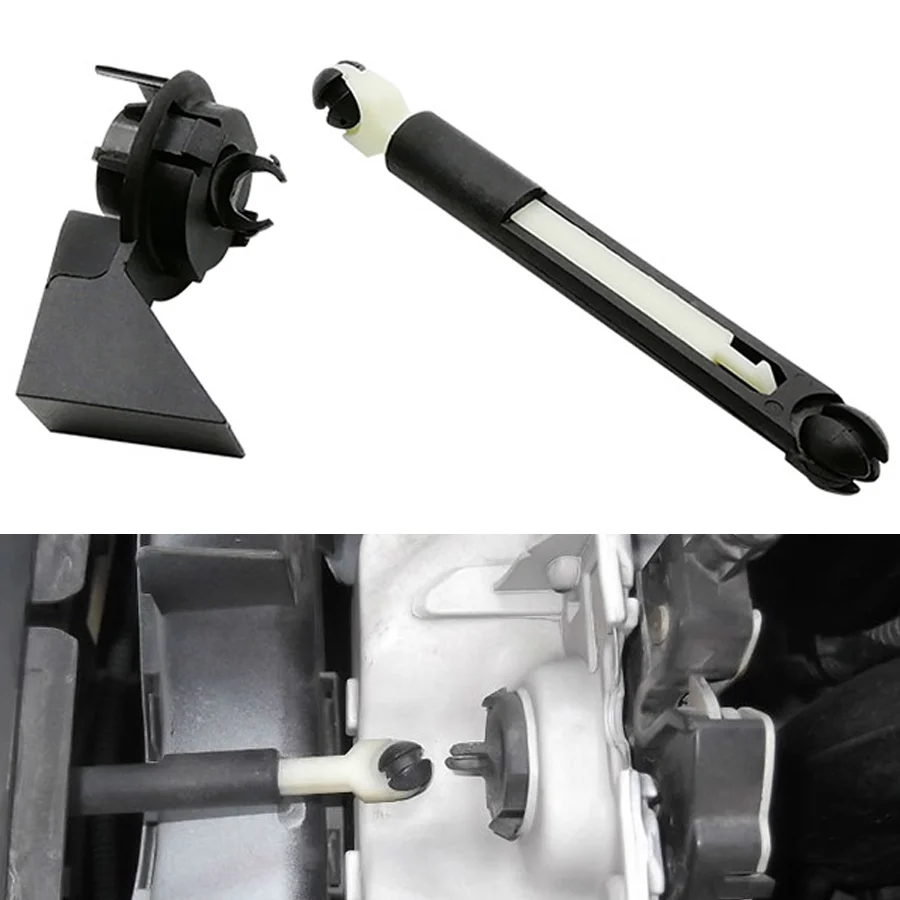 10Sets Bonnet Hood Lock Latch Repair Kit Connecting Rod For Ford C-MAX Ford FOCUS II MK2 KUGA 4M5AA22050BKB 1355231 1343576