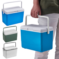 3L Camping Car Refrigerator with Handle Mini Freezer Fridge Heat Preservation Food Storage Cooler Box for Camping Tailgating