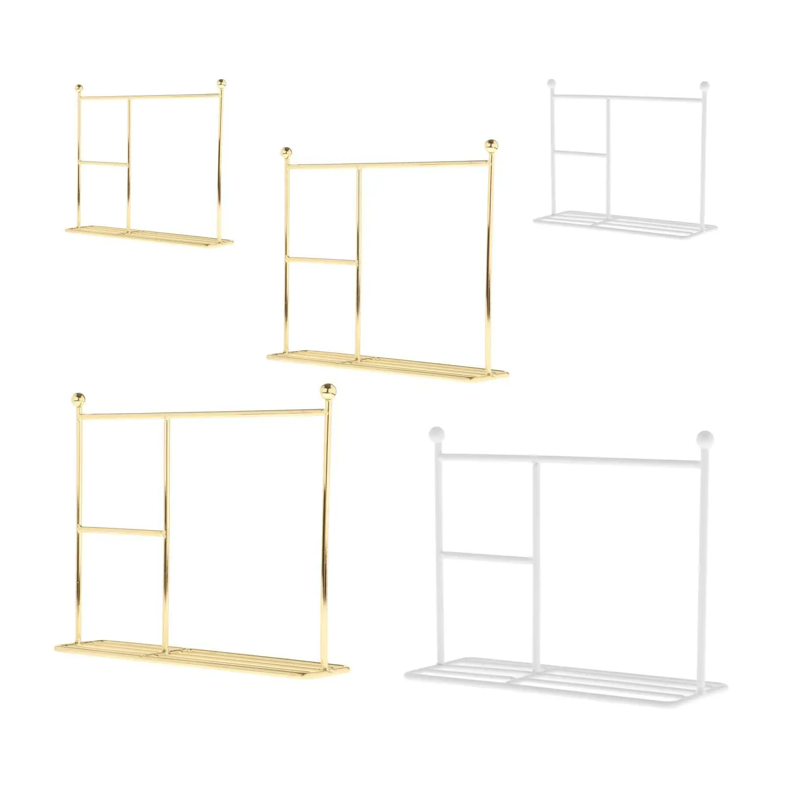 

Doll Garment Hangers Miniature Model Furniture Clothes Drying Rack for Ball Jointed Dolls Dollhouse Bedroom Decoration