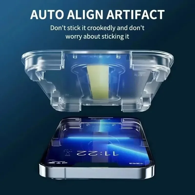 Easy Install Screen Protector for VIVO X100 Ultra X200 Pro Protective Film X70 X80 X90 IQOO8 12 11 10 Pro with Installation Box
