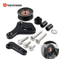 Aluminum For LS1 Manual Belt Tensioner w/Pulley For 1998-02 Camaro LS1 Crank Pulley/Water Pump Z28 SS Firebird Formula Trans