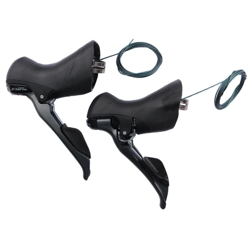 Imagen 2 del producto SHIMANO CLARIS ST R2000 palanca de cambios palanca de Control Dual 2x8s 3x8 velocidades 24 velocidades ST R2000 2400 desviador bicicleta de carretera Shimano