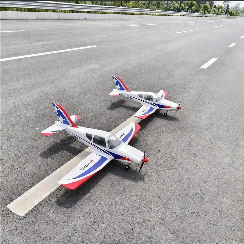 Modèle QT Falcon Trainer 6CH modèle à voilure fixe avion télécommandé amphibie CNC train d'atterrissage absorbant les chocs PNP