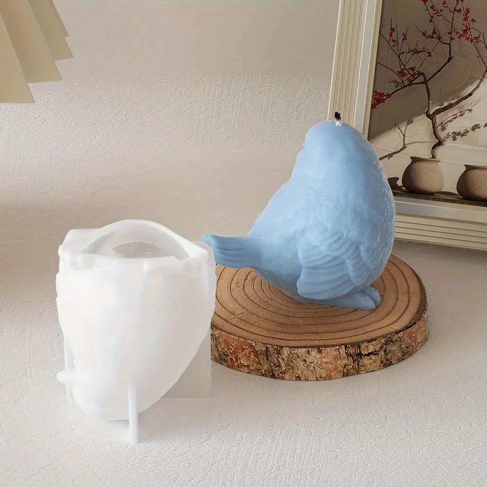 

Формы для силиконовой воздушной фасоли vela, объемные 3D, pintura de animal encantadores, формочки yeso, ala, gorrión