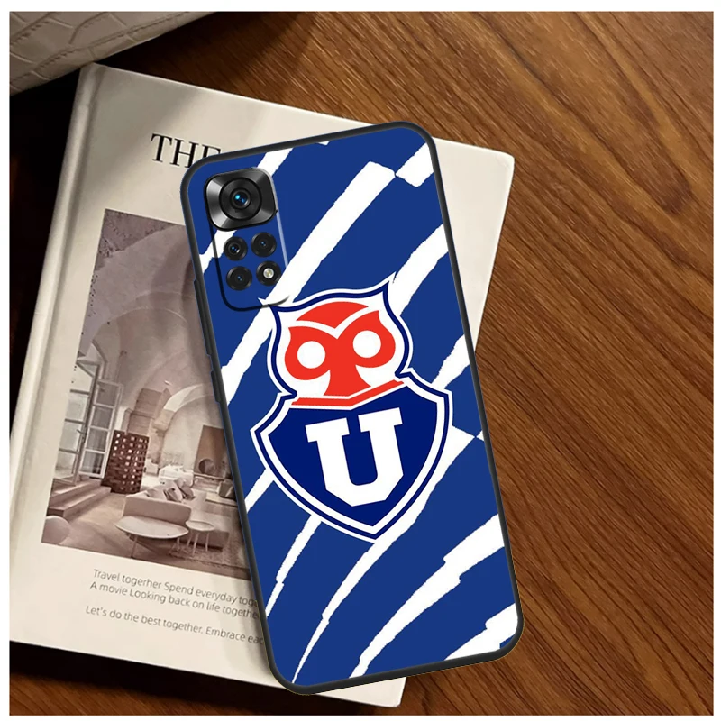 Chile University Logo Case For Xiaomi Redmi Note 12 11 10 8 9 Pro 12 Turbo 9S 10S 11S 12S Redmi 12C 9C 10C Cover