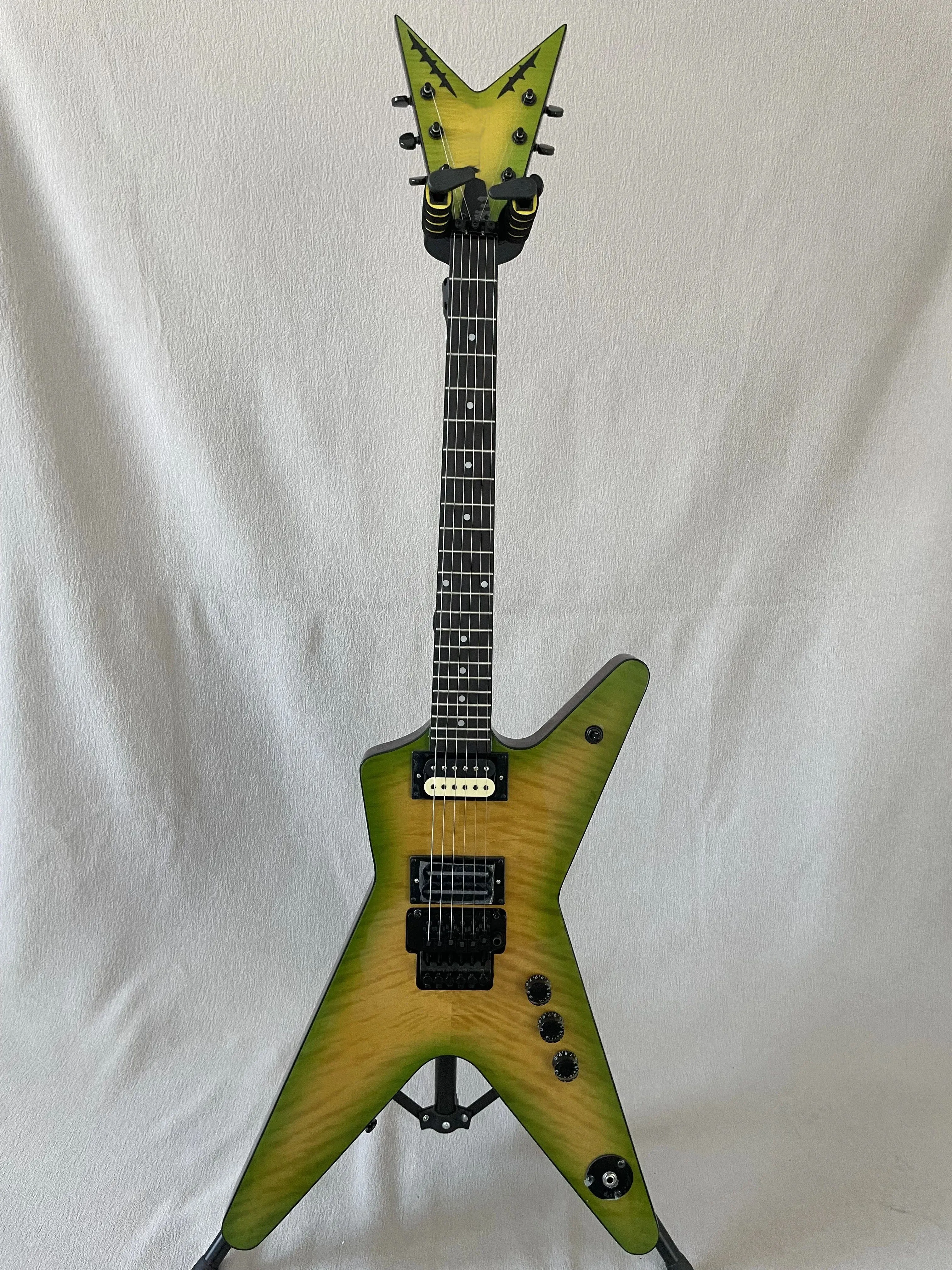 High End Custom DIME Washburn Dimebag Darrell Signature Model ML Profiled  Guitar